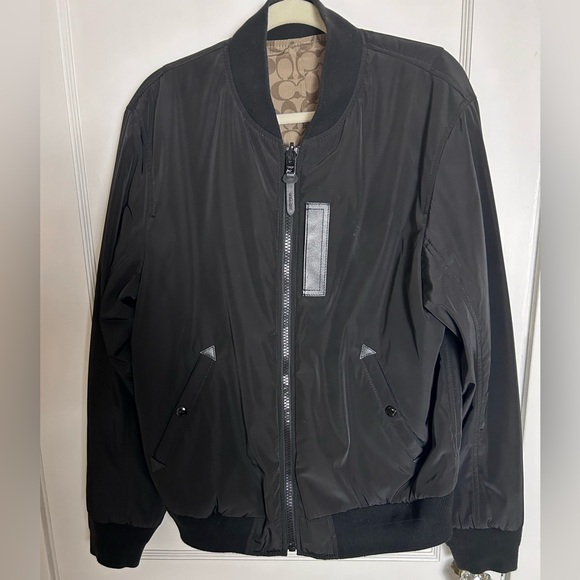 COACH Bomber jacket / Reversible / Size L / excellent condition - Picture 8 of 9